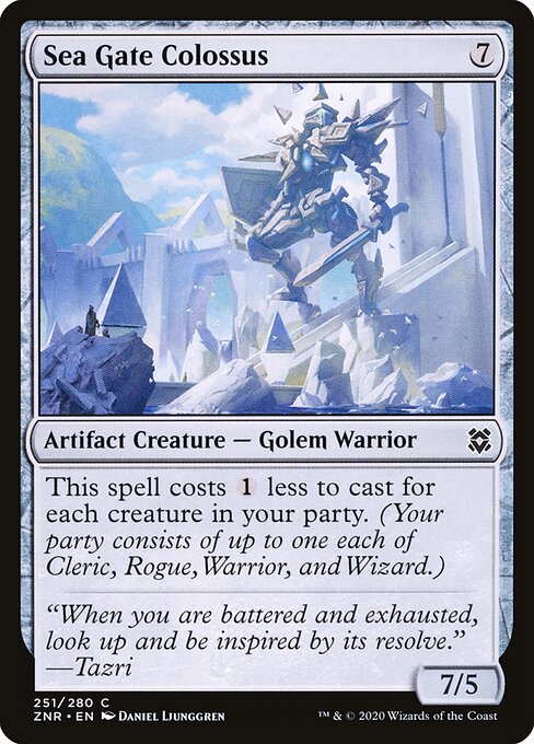 Sea Gate Colossus - Zendikar Rising Magic card