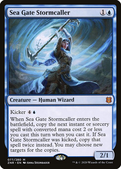 Sea Gate Stormcaller - Zendikar Rising Magic card