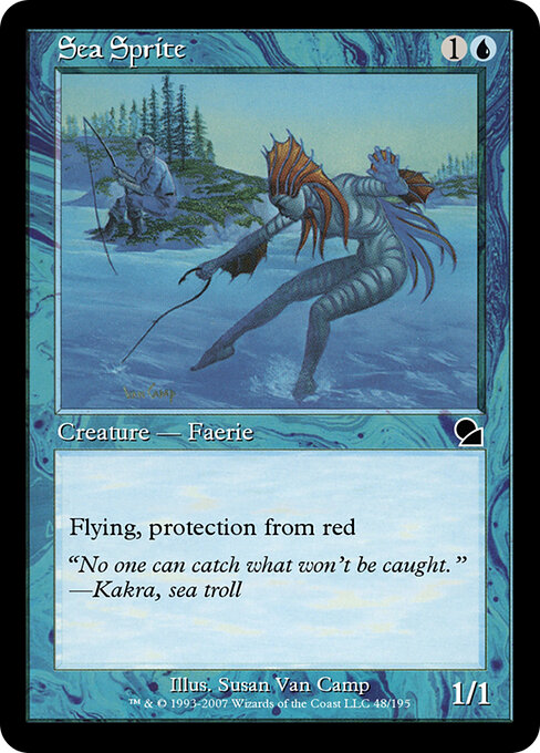 Sea Sprite - Masters Edition Magic card