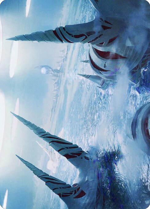 Seachrome Coast // Seachrome Coast - Zendikar Rising Art Series (#31) - Illustrated by Adam Paquette - Magic: The Gathering Card