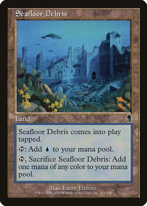 Seafloor Debris - Odyssey Magic card
