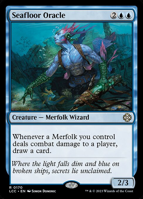 Seafloor Oracle - The Lost Caverns of Ixalan Commander Magic card
