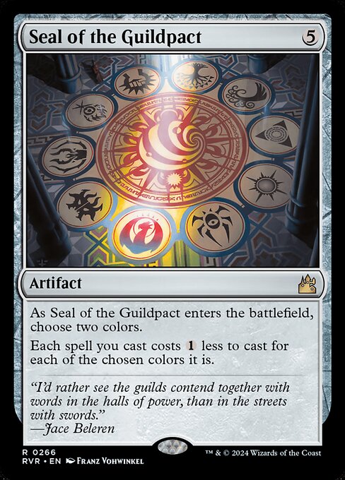 Seal of the Guildpact - Ravnica Remastered Magic card