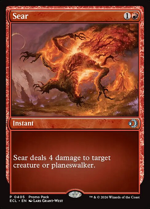 Sear - Lorwyn Eclipsed (#405) - Illustrated by Lars Grant-West - Magic: The Gathering Card