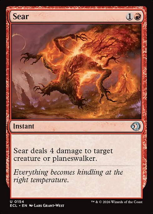 Sear - Lorwyn Eclipsed Magic card