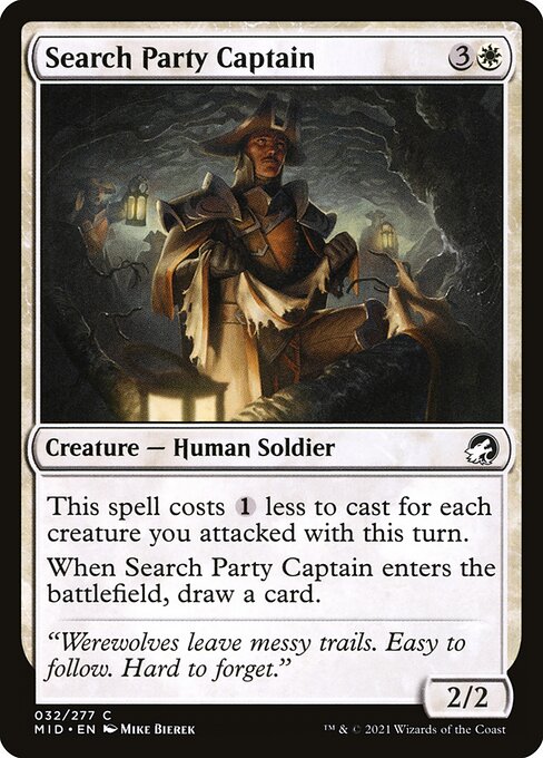 Search Party Captain - Innistrad: Midnight Hunt Magic card