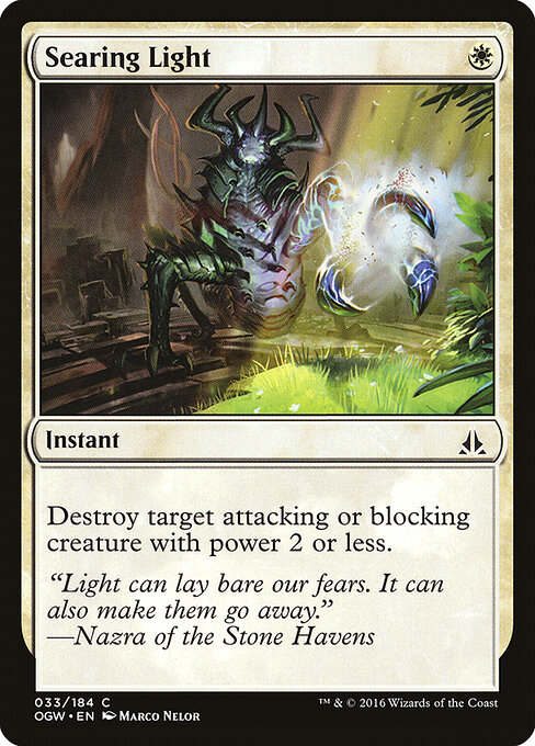 Searing Light - Oath of the Gatewatch Magic card