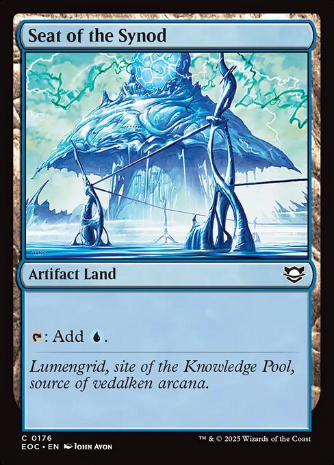 Seat of the Synod - Edge of Eternities Commander Magic card