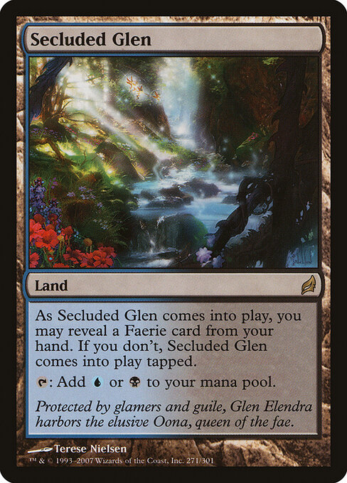 Secluded Glen - Lorwyn Magic card