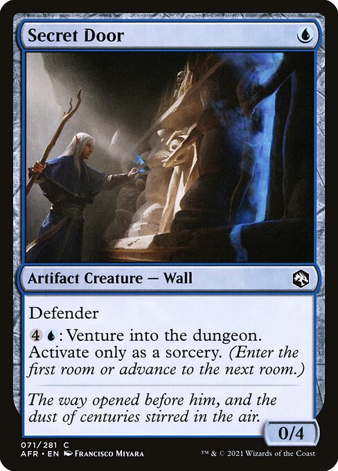 Secret Door - Adventures in the Forgotten Realms Magic card