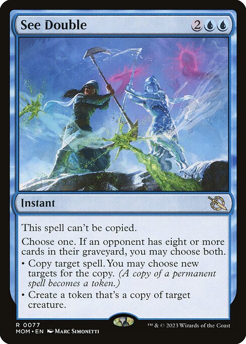 See Double - March of the Machine Magic card