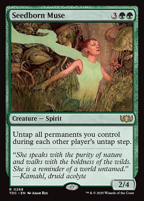 Seedborn Muse - Tarkir: Dragonstorm Commander Magic card