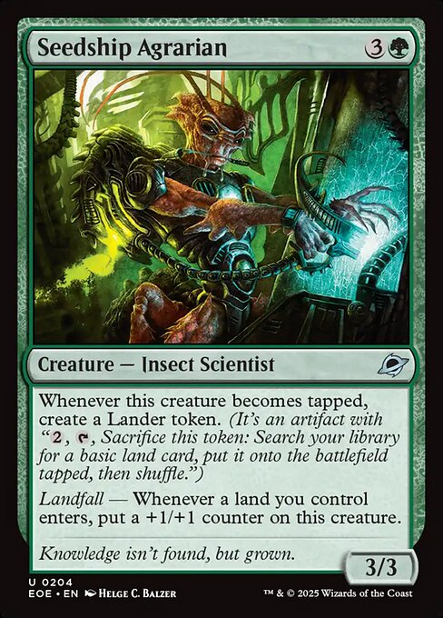 Seedship Agrarian - Edge of Eternities Magic card