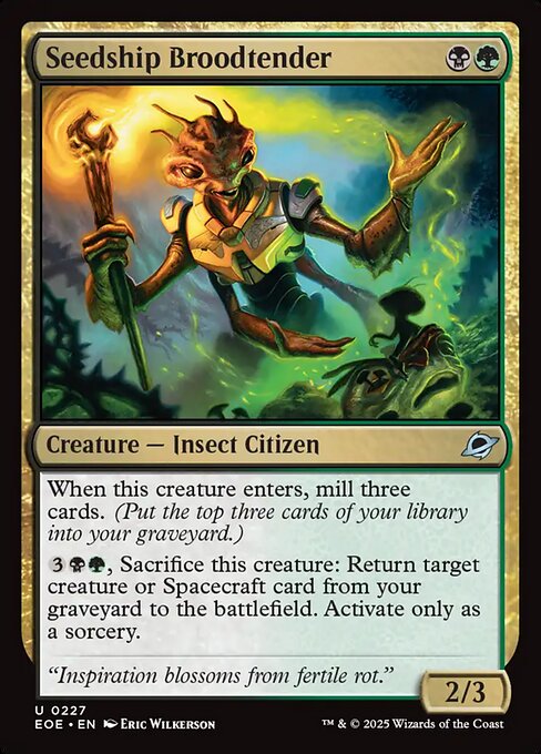 Seedship Broodtender - Edge of Eternities Magic card