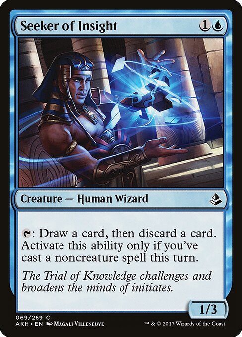 Seeker of Insight - Amonkhet Magic card