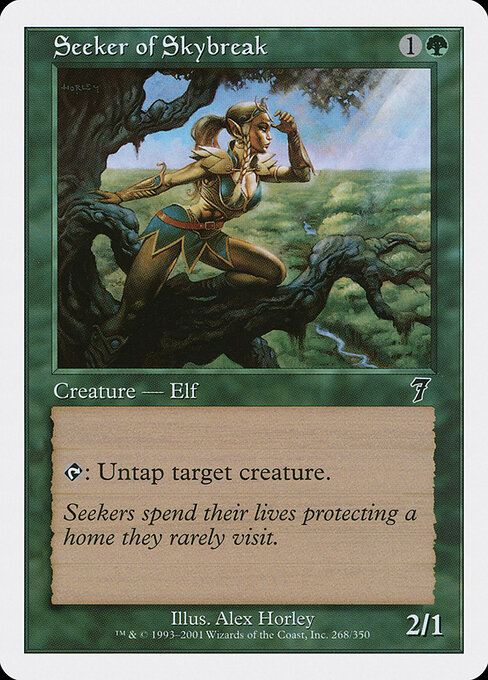 Seeker of Skybreak - Seventh Edition Magic card