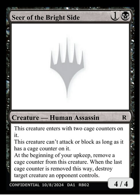 Seer of the Bright Side - Unknown Event (#RB02) - Magic: The Gathering Card