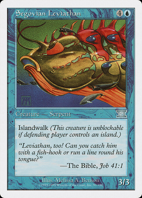 Segovian Leviathan - Classic Sixth Edition Magic card