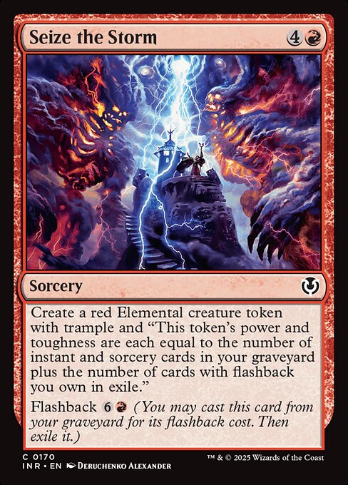 Seize the Storm - Innistrad Remastered Magic card