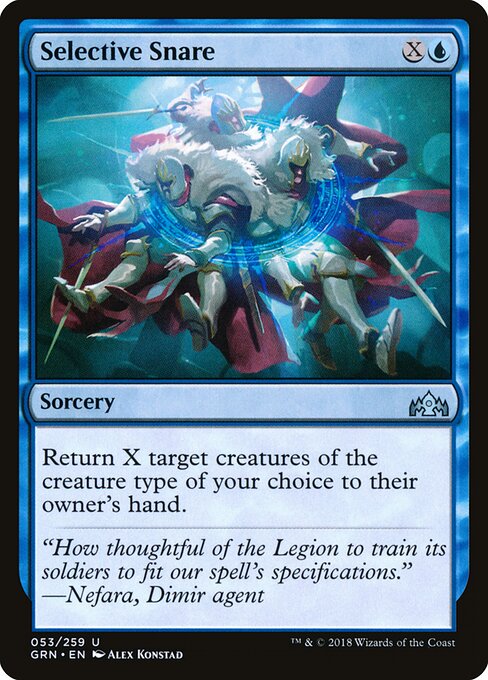 Selective Snare - Guilds of Ravnica Magic card