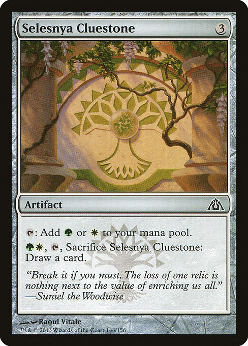 Selesnya Cluestone - Dragon's Maze Magic card
