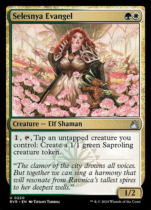 Selesnya Evangel - Ravnica Remastered Magic card