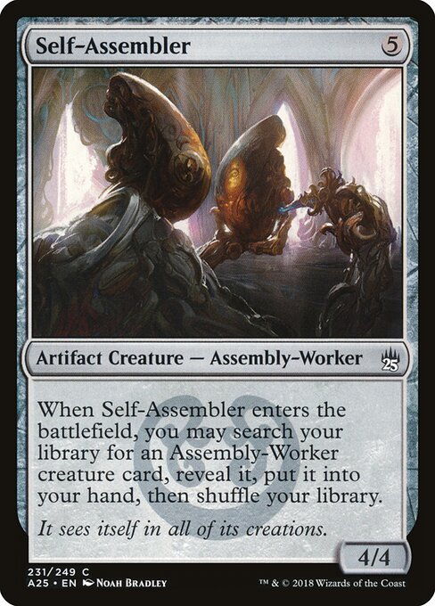 Self-Assembler - Masters 25 Magic card