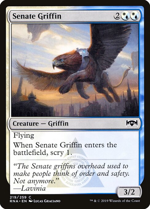 Senate Griffin - Ravnica Allegiance Magic card