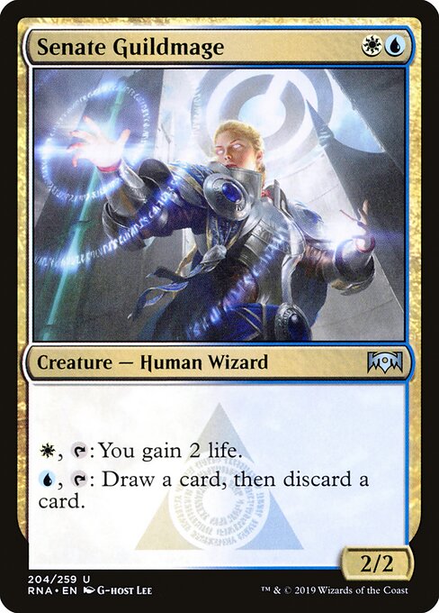 Senate Guildmage - Ravnica Allegiance Magic card
