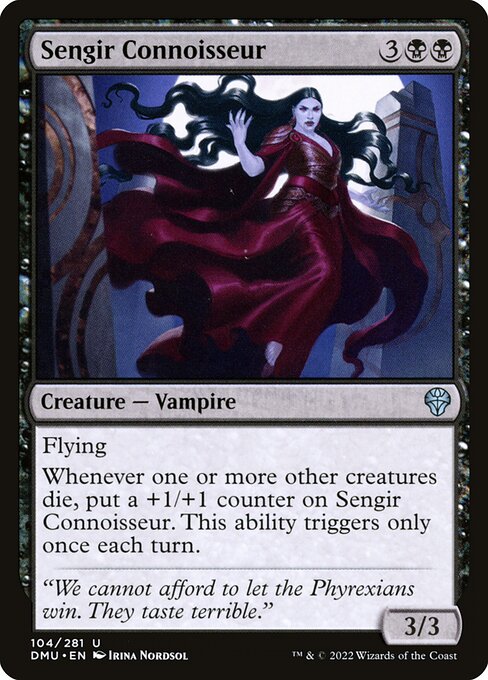 Sengir Connoisseur - Dominaria United Magic card