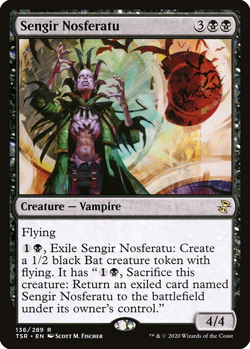 Sengir Nosferatu - Time Spiral Remastered Magic card