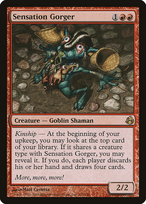 Sensation Gorger - Morningtide Magic card