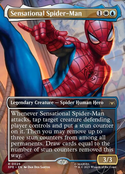 Sensational Spider-Man - Marvel's Spider-Man Eternal Magic card