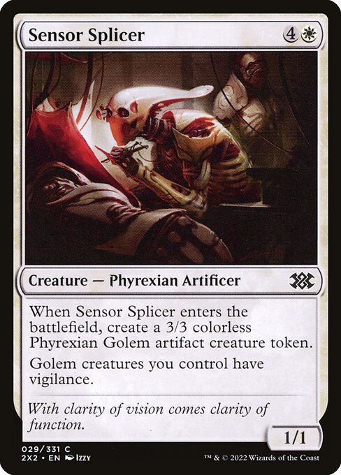 Sensor Splicer - Double Masters 2022 Magic card