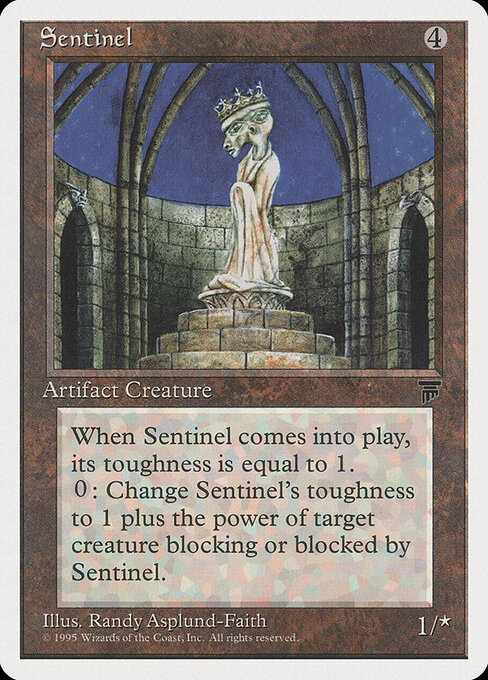 Sentinel - Chronicles Magic card