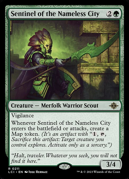 Sentinel of the Nameless City - The Lost Caverns of Ixalan Magic card