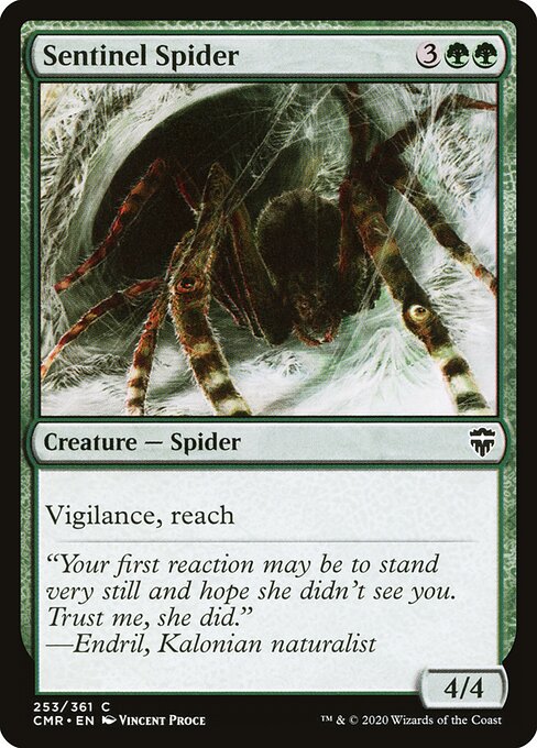 哨兵蜘蛛 (Sentinel Spider) - Magic 2013 (#189) - Illustrated by Vincent Proce - Magic: The Gathering Card