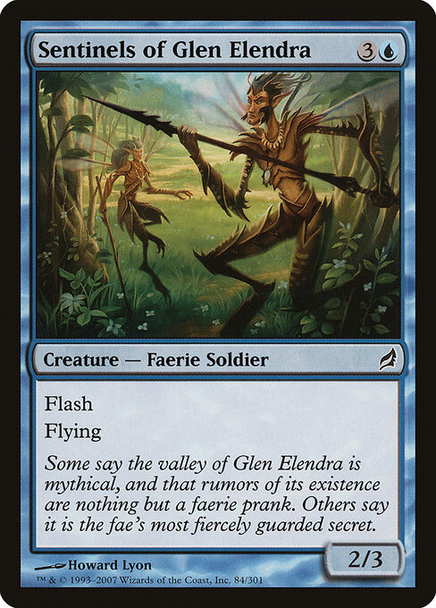 Sentinels of Glen Elendra - Lorwyn Magic card