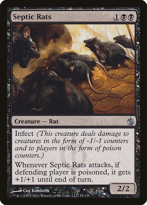 Septic Rats - Mirrodin Besieged Magic card