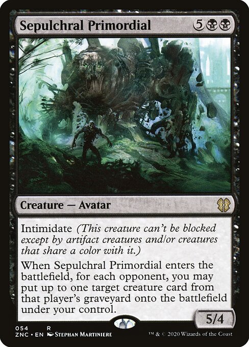 Sepulchral Primordial - Zendikar Rising Commander Magic card