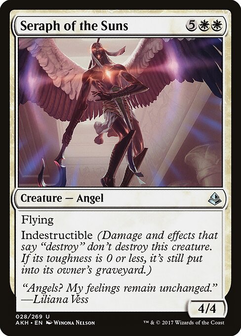 Seraph of the Suns - Amonkhet Magic card