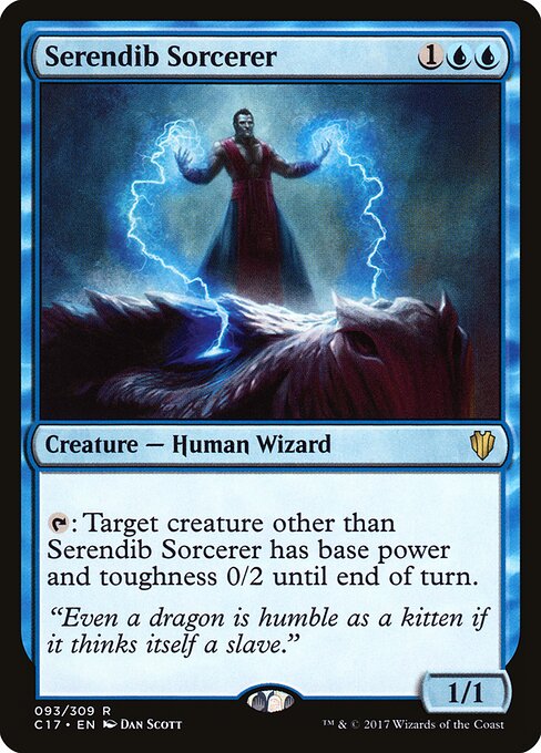 Serendib Sorcerer - Commander 2017 Magic card