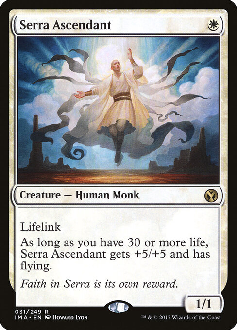 Serra Ascendant - Iconic Masters Magic card