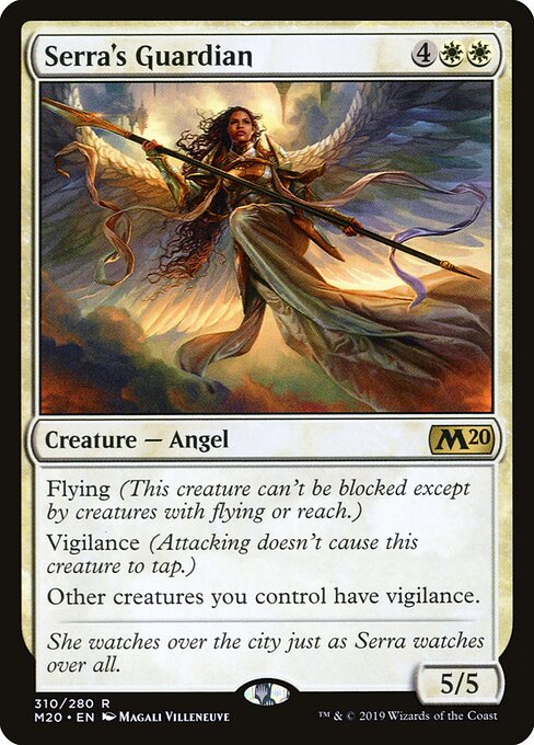 Serra's Guardian - Core Set 2020 Magic card