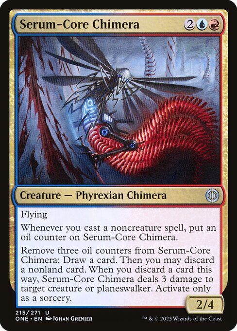 Serum-Core Chimera - Phyrexia: All Will Be One Magic card