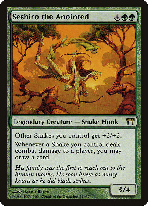 Seshiro the Anointed - Champions of Kamigawa Magic card