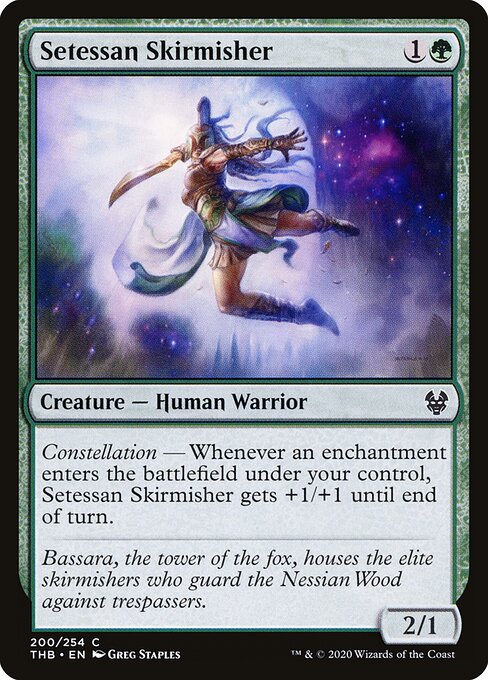 Setessan Skirmisher - Theros Beyond Death Magic card