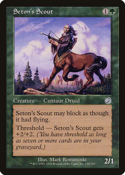 Seton's Scout - Torment Magic card