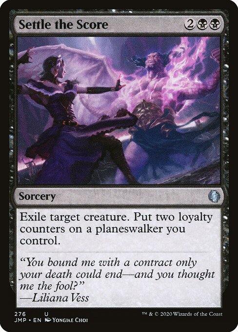 Settle the Score - Jumpstart Magic card