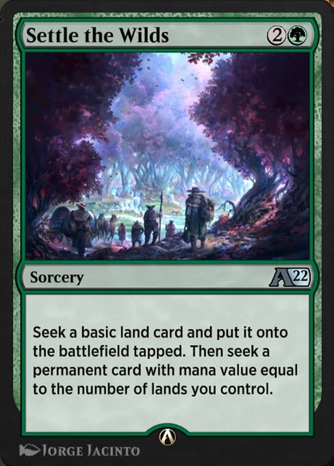 Settle the Wilds - Alchemy: Innistrad Magic card